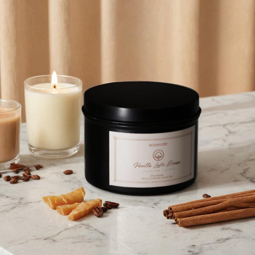 Vanilla Latte Dream (Scented Candle)